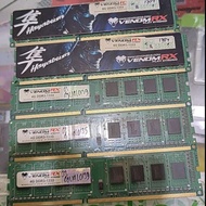 Memory / Ram PC Longdimm Venom RX 4 GB & 8 GB DDR3 1333 Bekas / Second used