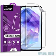 L- 2026 Front/Back Hydrogel CLEAR REDMI A5 A3 A2 A1 / 15C 15 GO 14C 13C 13X 13 12C 12 10C 10A-REAL 1