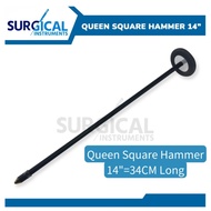 MEDICAL BLACK TENDON HAMMER REFLEX PERCUSSOR HAMMER BLACK VALUEMED LONG