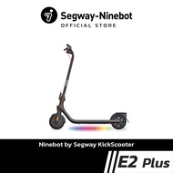 [Official Store] Ninebot by Segway KickScooter E2 Plus สกู๊ตเตอร์ไฟฟ้า E2 Series สกู๊ตเตอร์ไฟฟ้ารุ่นใหม่ล่าสุด เครื่องศูนย์ประกันสูงสุด 3 ปี