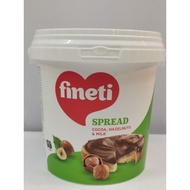 ▼ ✴ ◇ Fineti Hazelnut & Milk Spread 1kg