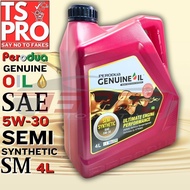 Perodua Alza Myvi Engine Oil [4L] Minyak Hitam Lubricant 8000 = 8k km (miles) Perodua Genuine SM SAE