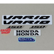 Honda Vario New 160 Vario Led New 150 160 125 Vario 160 ABS 3D Black Logo Emblem
