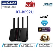 ASUS RT-BE92U BE9700 Tri-band WiFi 7 Router, supports MLO, AiMesh support ( BE92U ) - 3 Year Asus Si