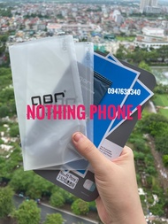 Bộ 2 kính cường lực Gor Nothing Phone 1 trong suốt vát cạnh 2.5D ( hộp 2 kính)