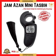 Azan Mini Clock With Digital Tasbih LED Lamp 9999 Max Counter