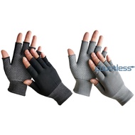 Half Finger Cycling Gloves Breathable Nylon Gym Gloves Driving Gloves Workout Mittens for Cycling Fi