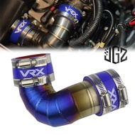 สําหรับ VESPA GTS 150 300 รถจักรยานยนต์กรองอากาศท่อไอดีสแตนเลส