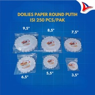 Grade Doilies Round Paper Lace Doyley White Cake Base