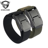 EAGLADE Tactical Belt Men in Black Stretchable KFCLZSYD