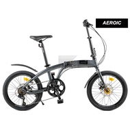 AEROIC Original Discovery 20er 2021Alloy Folding Bike Grey