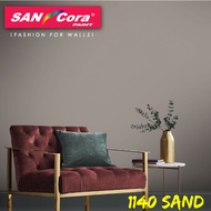 SINAR SANCORA 1140 SAND 5 LITER I EMULSION Interior Exterior Wall Matt Paint Cat Dinding Dalam Luar 