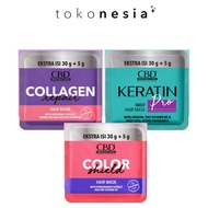 CBD Keratin Pro Hair Treatment Mask | Hair Mask Sachet 35gr