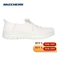 Skechers Women Slip-ins Active Graceful First Blush Shoes - 100736-OFWT Air-Cooled Memory Foam