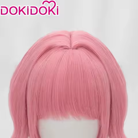 c'3,f\6;h'IN STOCK Momomiya Ichigo Anime Tokyo Mew DokiDoki Cosplay Short Hair Female Wig Pink Heat 