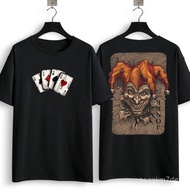 Kemeja bercetak, kad bermain, Raja Spades, Joker, kemeja-T lelaki