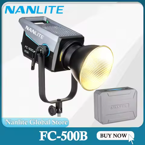 Nanlite FC-500B Bi-Color LED Spotlight 520W 2700K-6500K High power Photography Light Fill Light APP 