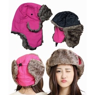 Winter Hat Close The Ears Russian