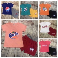 Girls' T-shirt Set 20kg-40kg