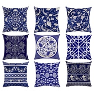 Blue Pillow case40×40,45×45,50×50,60×60,70×70.Square Throw pillow cover,Home decor cushion pillow ca
