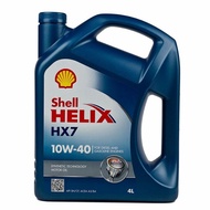 600039823 Shell Helix HX7 10W40 Semi Synthetic Engine Oil (4L) HongKong For Honda , Toyota , Proton , Perodua , Lexus