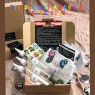 TIE DYE KIT KIDS SIZE AMONG US (T-shirt and Mask)