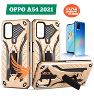 CASE HP OPPO A54 2021 casing standing robot hard case NEW cover