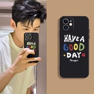 Bai Jingting Same Style Suitable for Xiaomi 14 Phone Case 11 Apple 15 English NOTE12 All-Inclusive K