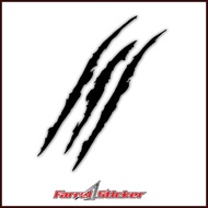 Motorcycle Claw Sticker Car Sticker monster claws