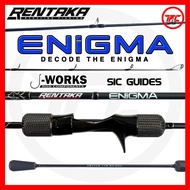 RENTAKA ENIGMA Overhead Jigging Rod Baitcast BC Slow Fast Jig Saltwater Joran Pancing Solid Carbon