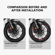 For Honda honda NT1100 NT 1100 nt1100 nt 1100 Motorcycle Accessories Stickers Waterproof Decal Wheel