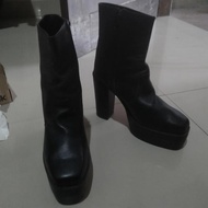 Sepatu Kulit Jungle Wanita Edward Forrer UK No37 Bekas Bagus