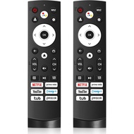 2Pcs Infrared ERF3M90H Replacement Remote Control for Hisense Google TV Model 43A6H 50A6H 55A6H 65A6