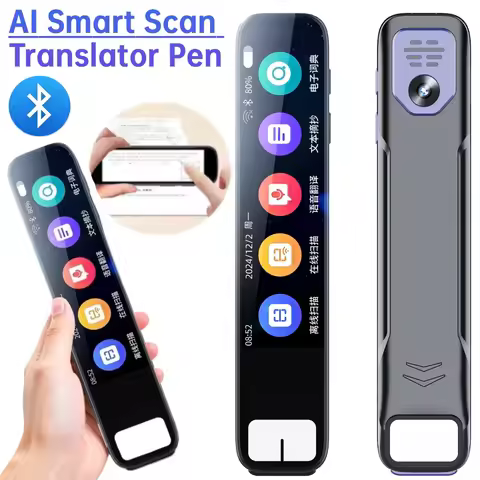 GPT AI Translation Pen 150+ Languages AI Scan Smart Translation Pen Scans Questions and Receives ins