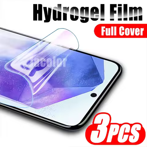 3PCS Gel Hydrogel Film For Samsung Galaxy A55 A15 5G A35 A25 A05 A05s Samsumg Galaxi A 35 25 15 5 G 