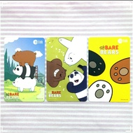 LAST Set of bare bears Ezlink Card