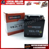 YOSHIPOWER YB3L-YB SEALED BATTERY Y100/Y110/Y125/KRISS100/KRISS110/KRISS120/RG110/RGV/RU110 BATERI K