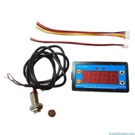 jenniferagg.my Tachometer Gauge Engine Hour Meter-Alert Speed Meter Hour Meter 4-Digit Counters