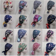 Surgical cap for doctors Nurse cap Doctor cap dust cap for long hair woman