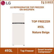 LG REFRIGERATOR TOP FREEZER 493L GN-B452PBFK