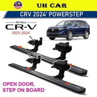(POWER ELECTRIC) Honda Crv G6 2024 2025 Aluminium Alloy Power Auto Running Board Side Step Door Step