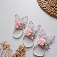 Syahirakids Lace bunny/ Children's headband/ baby headband/ Unique headband