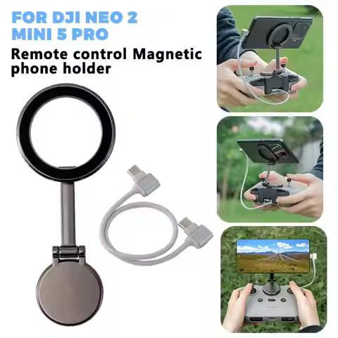 For DJI RC-N1 / RC-N2 / RC-N3 remote control magnetic phone holder multi-angle adjustment blocks sun