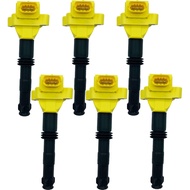 HIGH PERFOMANCE IGNITION COIL 99760210700 UF-346 UF346 C1359 0986221016 H1523B-Y SET OF 6 COMPATIBLE