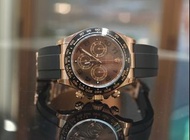 🔥Rolex 116515 old cho 朱古力 2014 貼膜使用✨高價誠購新舊ROLEX及各類名錶(最高可達市價95折回購)#116500 #126500 #116505 116508 1165