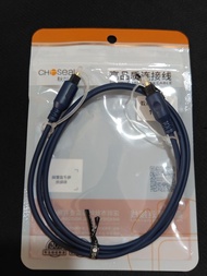 秋葉原 音頻數據光纖線  1米  1.5米  適合串流機hi-fi音響使用,防止訊號污染。