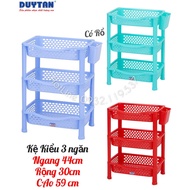TBA SHOP duy Tan 3-Tier Plastic Cup Shelf Style (N44 x W30 x Height 59 cm)