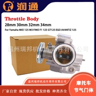 Badan Pendikit Motosikal 28/30/32/34mm Sesuai untuk MIO 125 M3 FINO 125 GT125