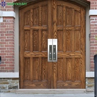 Exterior Door Protection Plate Sleek Metal Surface 12 By 3.93 Inches