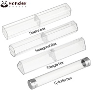 WONDER Pen Box Gift Solid Color Polygon Office Supplies